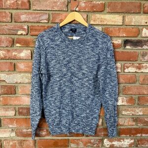 J. Crew Men's Marled Gray Crewneck Sweater